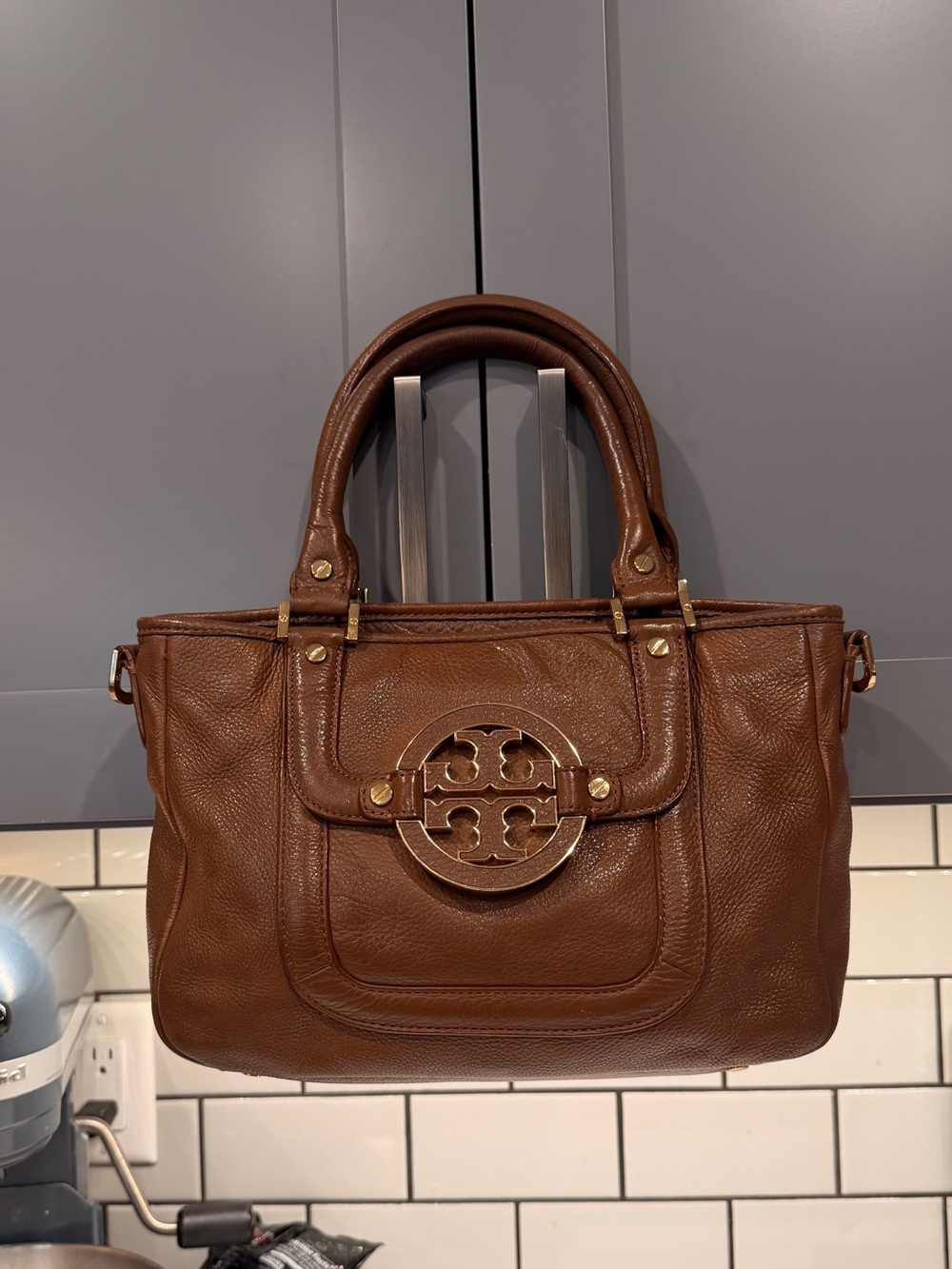 Tory Burch Mini Amanda Convertible Satchel Crossbody Bag